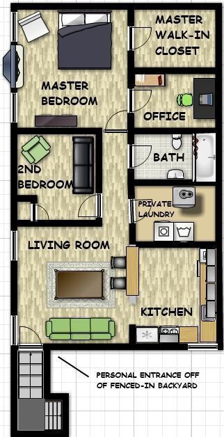 Modern 2BR Garden Unit in NW Denver’s Harkness Heights property image
